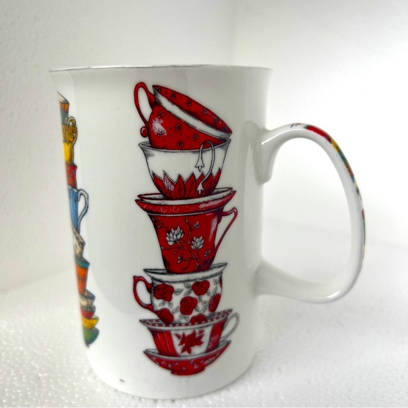 Ashdene Fine Bone China Cup Mug Tea Coffe Pattern Renet Harris 2011 - Picture 5 of 12